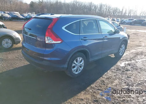 2013 Honda Cr-V Ex-L from USA, damaged, VIN 2HKRM4H75DH611610